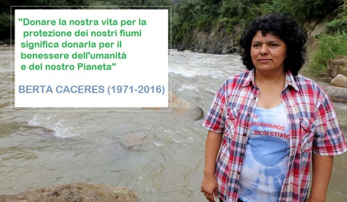 La donna coraggio, Berta Caceres